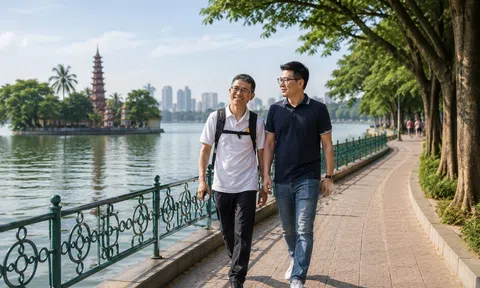 Để mỗi kilomet Hồ Tây đều có một câu chuyện để kể (tản văn)