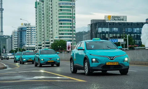 Green SM ra mắt dịch vụ gọi xe thuần điện tại Kazakhstan