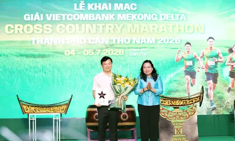 Cần Thơ: Giải chạy Vietcombank Mekong Delta Cross Country Marathon 2026 thu hút gần 5.000 vận động viên