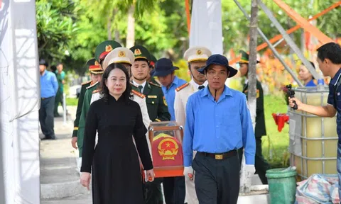An Giang: Truy điệu, an táng 235 hài cốt liệt sĩ tại Nghĩa trang Dốc Bà Đắc, phường Thới Sơn