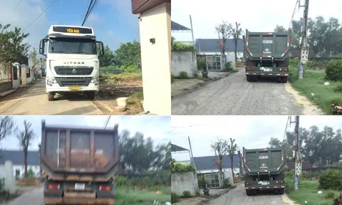 TP.HCM: Phường Long Nguyên phản hồi phản ánh của người dân về hoạt động vận chuyển cát trên đường 044 Mỹ Phước