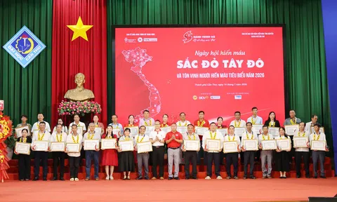 Cần Thơ: Tôn vinh người hiến máu tiêu biểu năm 2026