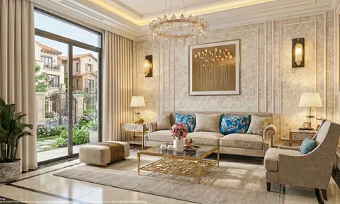 Bản giao hưởng tinh tế giữa kiến trúc Hy Lạp và nội thất Santorini tại Vịnh Xanh