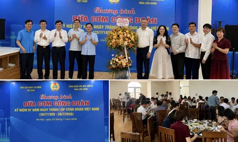 “Bữa cơm Công đoàn” vun đắp văn hóa sẻ chia, gắn kết người lao động
