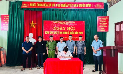 Tuyên Quang: Xã vùng cao Hồng Thái giữ vững an ninh trật ự