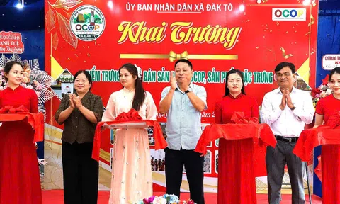 Quảng Ngãi: Đăk Tô mở không gian quảng bá sản phẩm OCOP