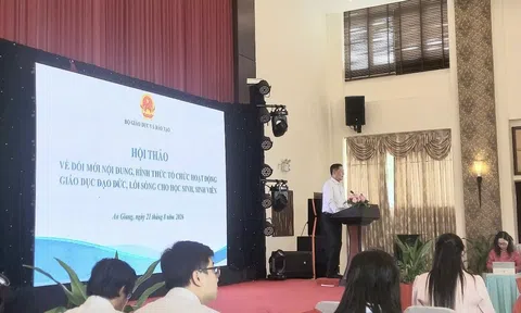 An Giang: Giáo dục nhân cách cho học sinh, sinh viên trong giai đoạn phát triển mới