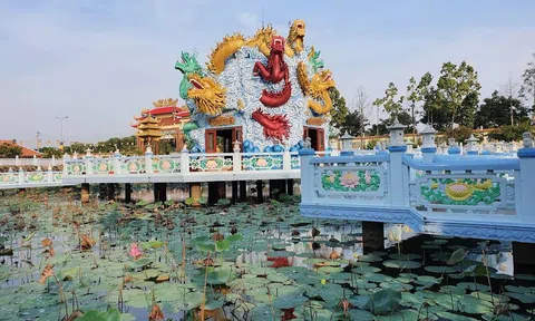 An Giang: Chùa Huỳnh Đạo – dấu ấn kiến trúc Phật giáo dưới chân Núi Sam