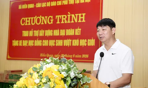 CLB Báo chí Phú Thọ tại Hà Nội lan tỏa yêu thương với hành trình thiện nguyện tại quê nhà