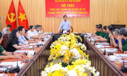 An Giang: Xác minh, giải mã phiên hiệu đơn vị, dựng sơ đồ cho công tác tìm kiếm, quy tập và xác định danh tính liệt sĩ
