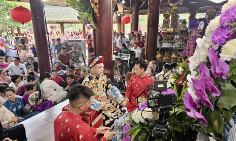 Giao lưu thực hành Tín ngưỡng thờ Mẫu tại Đền Bảo Hà: Gìn giữ di sản trong đời sống đương đại