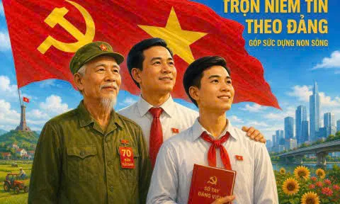 Trọn niềm tin theo Đảng: Khát vọng góp phần dựng xây đất nước