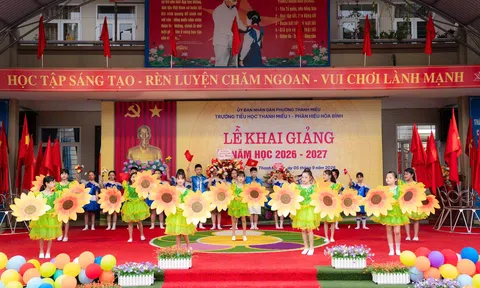 Phú Thọ: Trường tiểu học Thanh Miếu 1 khai giảng năm học mới