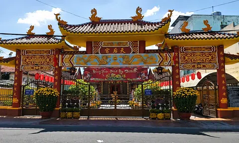 Đồng Tháp: Thất Phủ Thiên Hậu giữa lòng Sa Đéc
