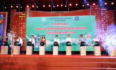 Tuyên Quang: Khai mạc Festival nông sản, OCOP, làng nghề gắn kết du lịch năm 2026