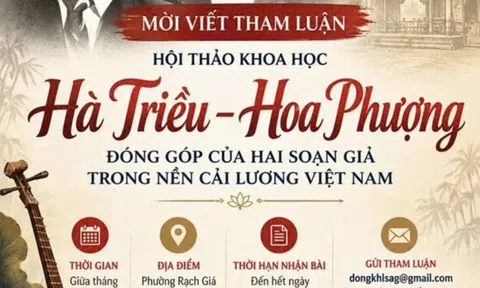 An Giang: Mời viết tham luận Hội thảo “Hà Triều – Hoa Phượng”