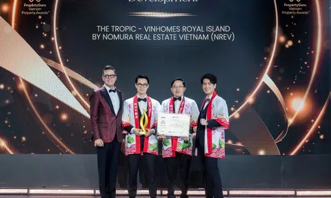 The Tropic được vinh danh “Dự án nhà ở ven mặt nước xuất sắc nhất Việt Nam 2026”