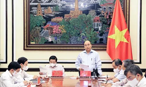 Chủ tịch nước chủ trì họp về chiến lược xây dựng và hoàn thiện Nhà nước pháp quyền XHCN