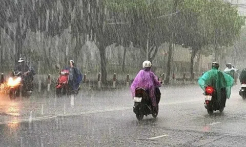 Vùng núi Bắc Bộ có mưa giông, Trung Bộ nắng nóng gay gắt, Tây Nguyên - Nam Bộ mưa giông, lốc sét, gió giật mạnh