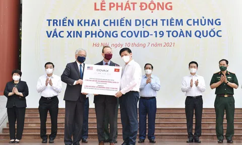 Việt Nam tiếp nhận hơn 2 triệu liều vaccine Moderna do Chính phủ Hoa Kỳ hỗ trợ
