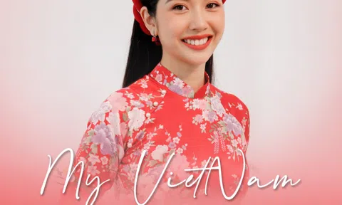 Á hậu Thuý Vân truyền cảm hứng chống dịch trong ca khúc mới