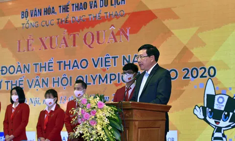 Đoàn Thể thao Việt Nam xuất quân tham dự Olympic Tokyo 2020