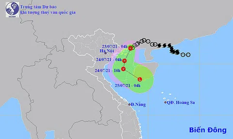 Bắc Bộ, Trung Bộ tiếp tục có mưa rào và dông mạnh, Tây Nguyên - Nam Bộ chiều tối mưa dông rải rác