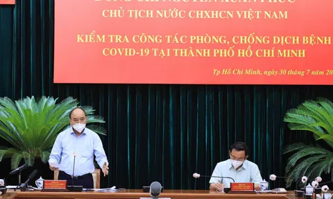 Chủ tịch nước: Muốn giãn cách được thì không được để người dân thiếu đói