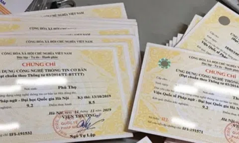 Cắt giảm văn bằng, chứng chỉ: Giảm tiêu cực cho xã hội