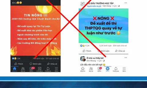 Thực hư thông tin thay đổi hình thức thi tốt nghiệp THPT 2022 lan truyền trên mạng