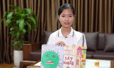 "Vì một Việt Nam tất thắng" - món quà ý nghĩa tiếp sức chống dịch của các bệnh nhi