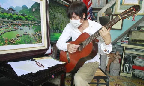 Nghệ sỹ nhiếp ảnh Ninh Mạnh Thắng tri ân lực lượng tuyến đầu chống dịch bằng âm nhạc
