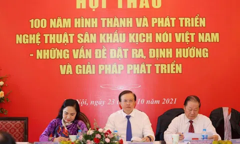 100 năm hình thành và phát triển nghệ thuật sân khấu kịch nói Việt Nam