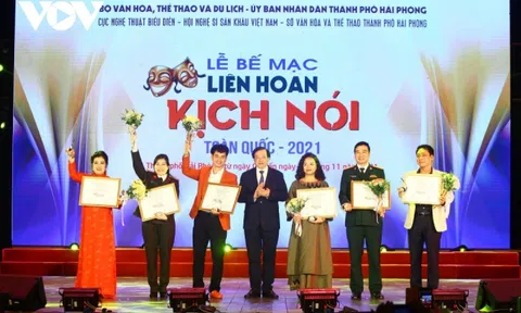 Liên hoan Sân khấu kịch nói toàn quốc năm 2021: Trao Huy chương Vàng cho 6 tác phẩm xuất sắc nhất