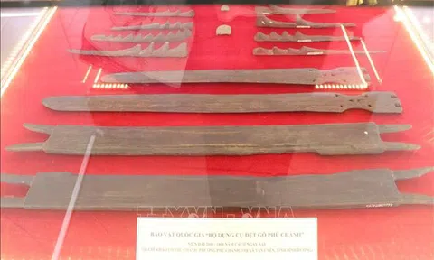 Bình Dương: Bộ dụng cụ dệt gỗ Phú Chánh là Bảo vật Quốc gia