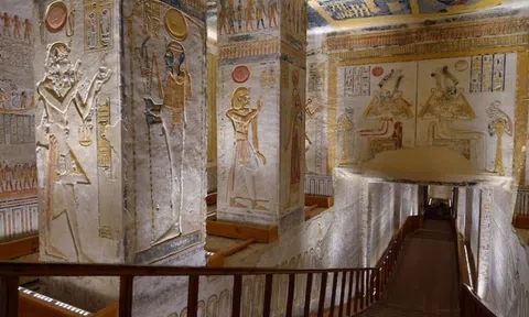 Khám phá “Thung lũng các vị vua” - nơi chôn cất các Pharaoh Ai Cập cổ đại