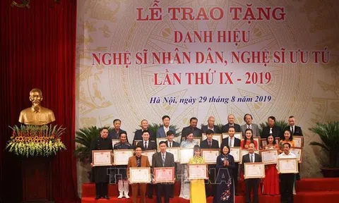 Thay đổi thành viên Hội đồng cấp Nhà nước xét tặng danh hiệu 'Nghệ nhân Nhân dân', 'Nghệ nhân Ưu tú'