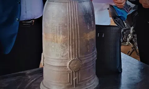 Yên Bái phát hiện chuông đồng niên hiệu Tự Đức năm thứ 10