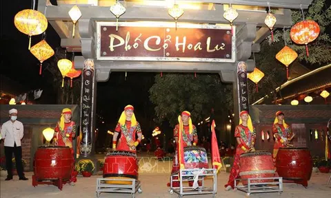 Ninh Bình: Đưa vào khai thác hai công trình phục dựng khu Phố cổ Tràng An và Hoa Lư