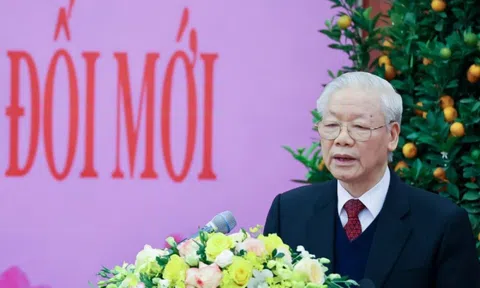 Toàn văn phát biểu của Tổng Bí thư tại lễ gặp mặt, chúc Tết cán bộ lão thành