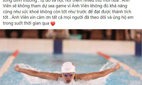 Ánh Viên - Nốt nhạc bâng khuâng trong bài ca 8/3 của Thể thao Việt Nam