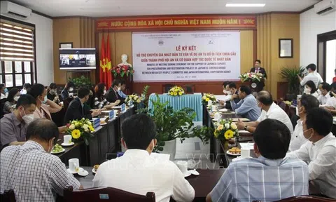 Quảng Nam: Chuyên gia Nhật Bản hỗ trợ tu bổ di tích Chùa Cầu