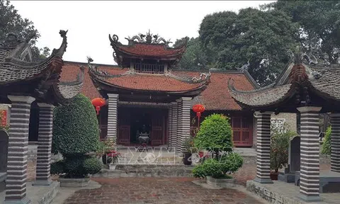 Hà Nội: Kiểm tra việc tu bổ Di tích quốc gia đặc biệt đình Chèm