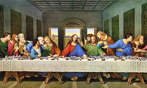 Bí ẩn trong kiệt tác "Bữa tiệc ly" của Leonardo Da Vinci