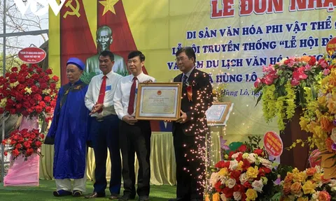 Phú thọ: Lễ hội đình Hùng Lô là di sản văn hóa phi vật thể quốc gia