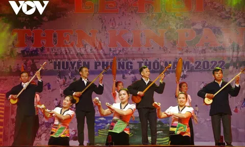 Lai Châu: Đặc sắc văn hóa Thái trong Lễ hội Then Kin Pang