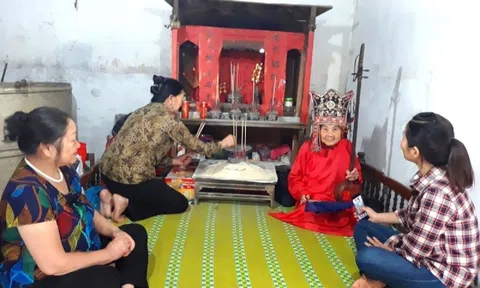 Then trong đời sống văn hóa tinh thần của người Tày, Nùng