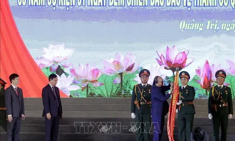 Chủ tịch nước: Hãy tạo nên những kỳ tích sông Thạch Hãn và sông Bến Hải để tri ân các bậc tiền nhân