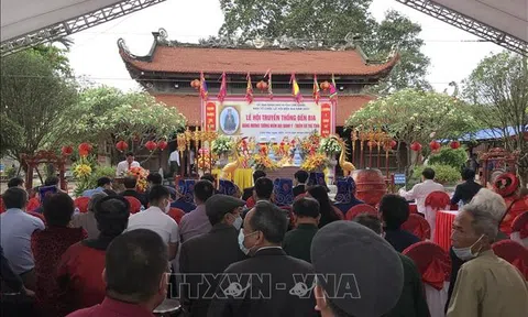 Hải Dương: Lễ hội đền Bia thờ Danh y Tuệ Tĩnh