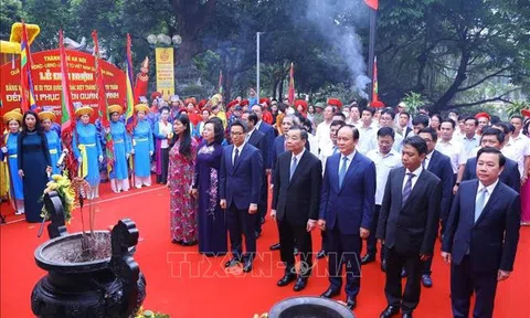 Hà Nội đón nhận Bằng xếp hạng Di tích quốc gia đặc biệt Thăng Long tứ trấn - đền Voi Phục, đền Quán Thánh